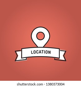 LOCATION LINE ICON SET