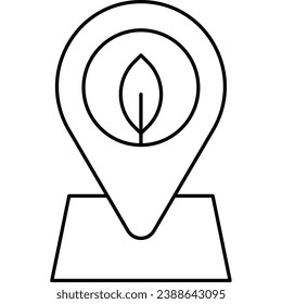 Location, line icons related to farm, farming, gardening, agriculture