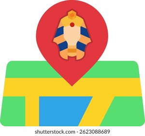 Location Line vector Icon Design