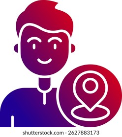 Location Line vector Icon Design