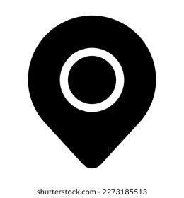 location list glyph icon vector design template and illustration