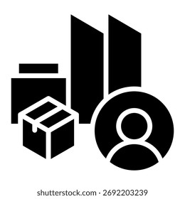 Elemento De Ícone De Logística De Localização Para Design