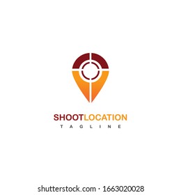 Standortlogo-Konzept, Illustration