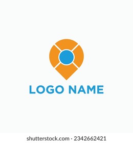 Plantilla de diseño de logotipo de ubicación, aplicación de ubicación, icono, nuevo logotipo