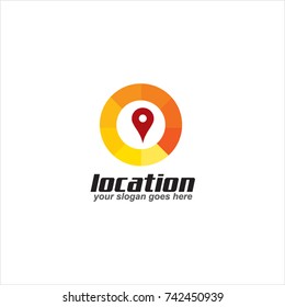 Location Logo Design Vector Stock Vector (Royalty Free) 742450939 ...