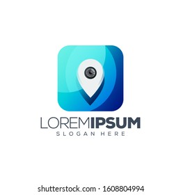location logo design vector illustration