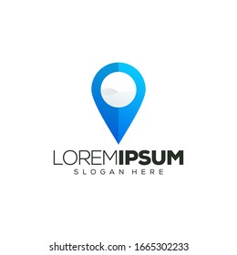 location logo design vector illustration