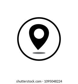Location Logo Icon Stock Vector (Royalty Free) 1095048224 | Shutterstock