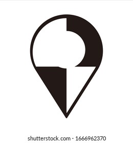 location logo icon illustration vector