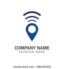 Location logo / icons vector illustration emblem isolated maps navigation 