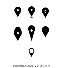 location logos, icons in vector file