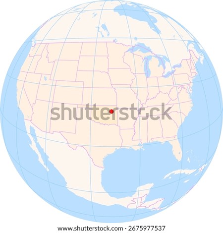 Location Map of Broken Arrow (Oklahoma) in the United States