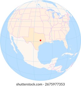 Mapa de Localização de College Station (Texas) nos Estados Unidos