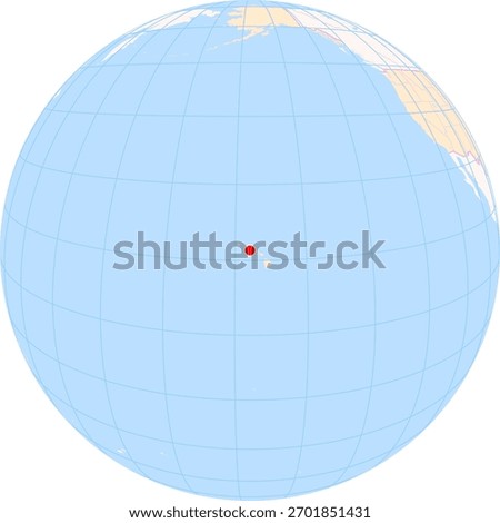 Location Map of Daniel K Inouye Int. Airport (Honolulu, United States). IATA-code: HNL. No labels at all.