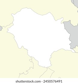 Location map of Himachal Pradesh is a state of India with neighbour state and country