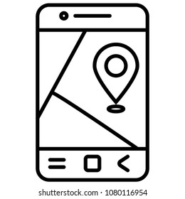 location map home icon
