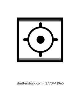 Location Map icon or logo isolated sign symbol vector illustration - high quality black style vector icons
