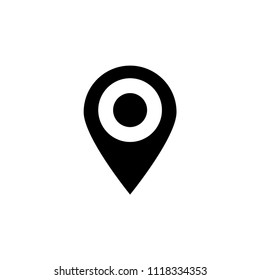 Location map icon sign symbol