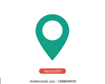 location, map icon vector illustration EPS10.