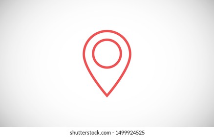 location, map icon vector illustration EPS10.