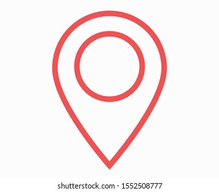 location, map icon vector illustration EPS10.