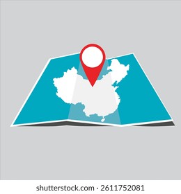 location and map icons from china