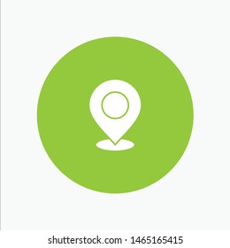 Location, Map, Mark, Marker, Pin, Place, Point, Pointer. Vector Icon Template background