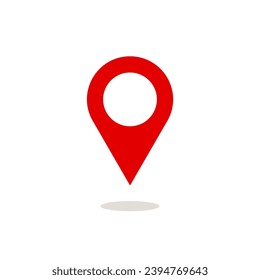 Location map pin gps pointer markers vector illustration for destination.