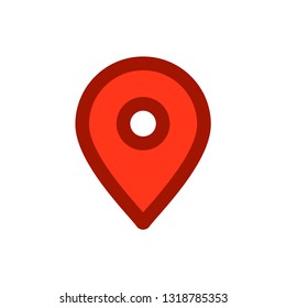 Location map pin icon