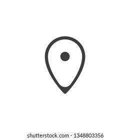 Location map pin icon