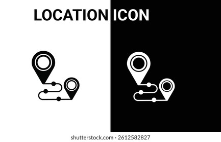Location and Map Pin Icon