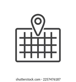 Location Map Pin Icon Sign Symbol