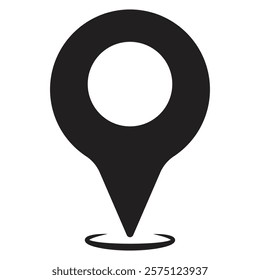 Location or map pin icon symbol, map marker,location pin,map pin icon