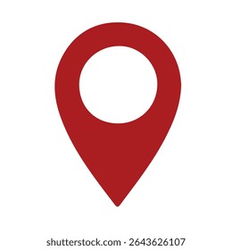 Location or map pin icon symbol