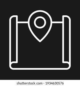 Location, map, pin icon vector image. Can also be used for Navigation. Suitable for use on web apps, mobile apps and print media.