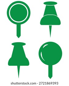 Location map pin icons set. Modern map marker collection. Pinpoint. Location pin icon. Map pin place marker. Map marker pointer icon. GPS location symbol. Flat style vector