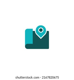 Location map pin line icon. linear style sign for mobile concept and web design. Outline vector icon. Symbol, logo illustration. Vector graphic