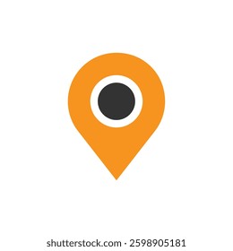 Location and Map Pin Logo Vector Design