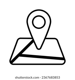 location map point map vector icon