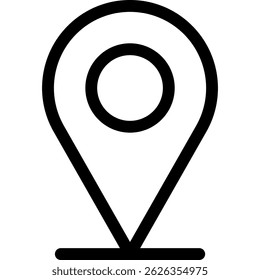 Location, Map Pointer, Map Pin Vector Icon