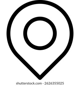 Location, Map Pointer, Map Pin Vector Icon