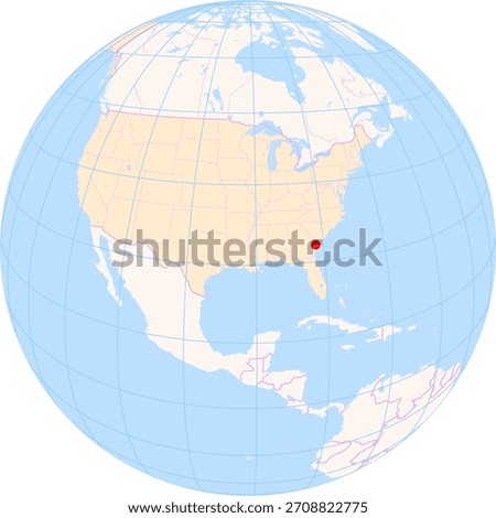 Location Map of Savannah - Hilton Head Int. Airport (Savannah, Georgia, United States). IATA-code: SAV. No labels at all.