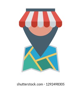 location   map  store  