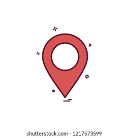 location map tracking gps icon vector design