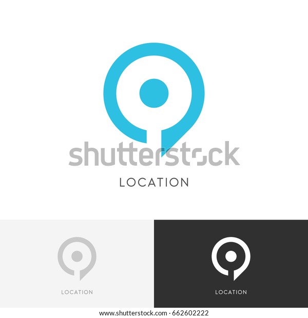 location mark logo place pointer address stock vector royalty free 662602222 https www shutterstock com image vector location mark logo place pointer address 662602222