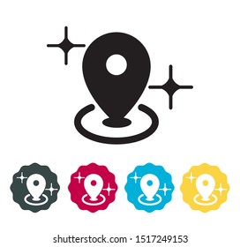 Location Marker Icon as EPS 10 File