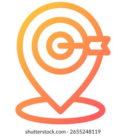 Location Marker icon symbol. Vector illustration