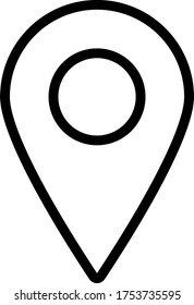 Location marker, place pointer, map