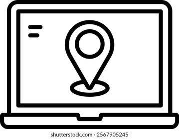 Location Marker vector icon. Can be used for printing, mobile and web applications.