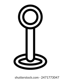 Location Marker Vector Line Icon design